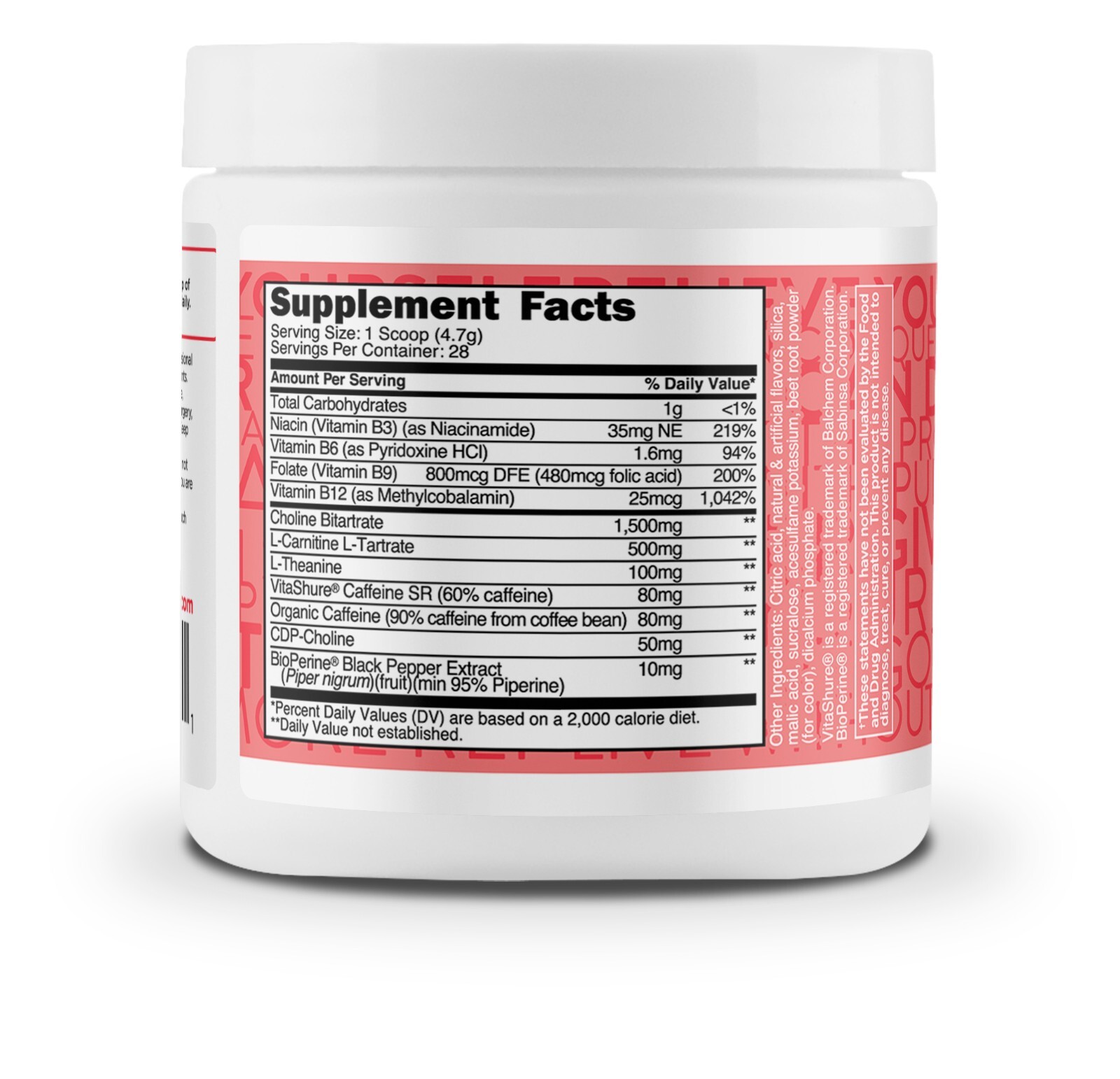 TransformHQ Everyday Boost Shot 28 Servings (Strawberry Lemonade)