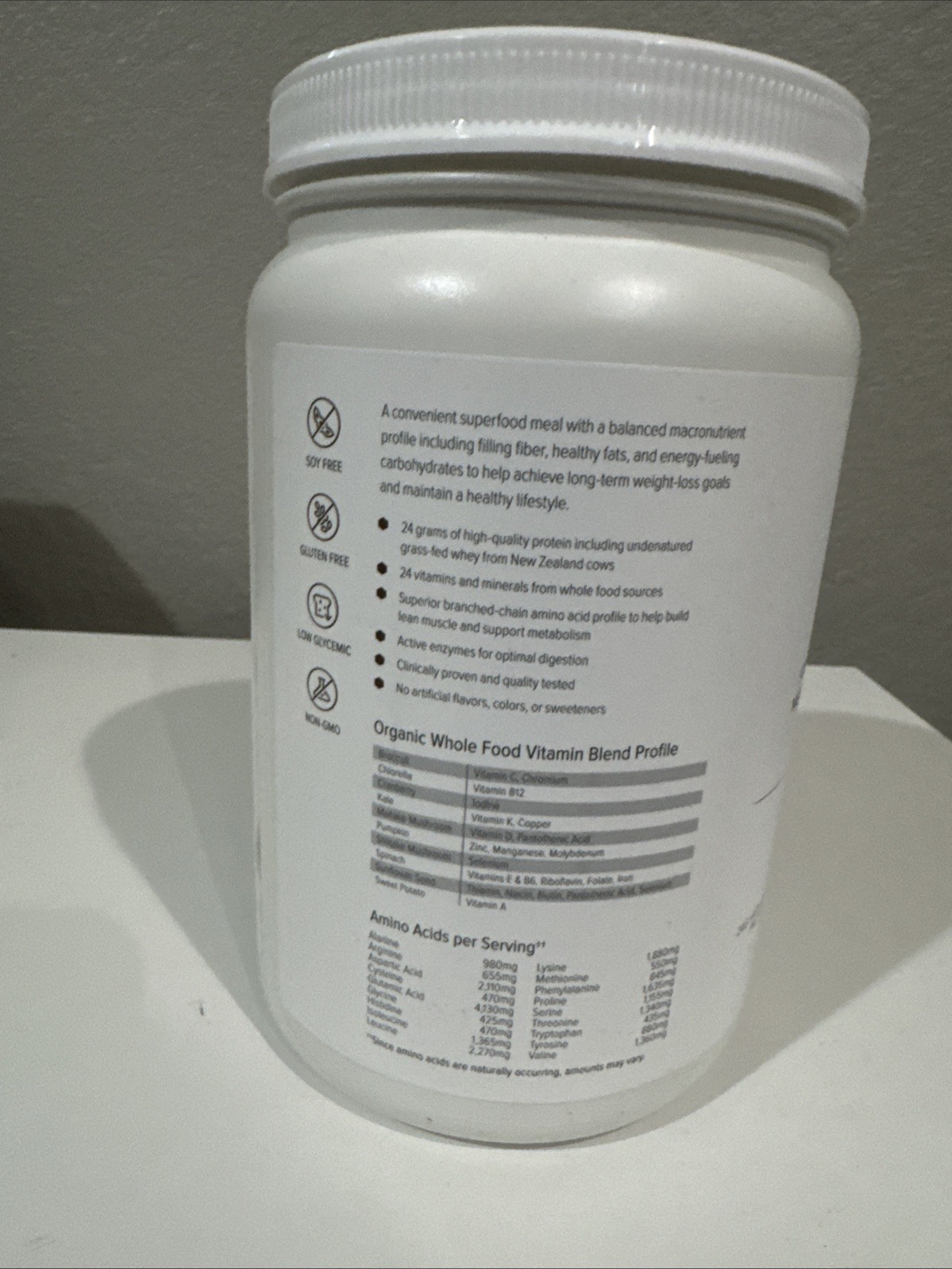 New- Isalean Whey Protein Powder Mocha 29.6 oz Metabolism Muscle 02/2028
