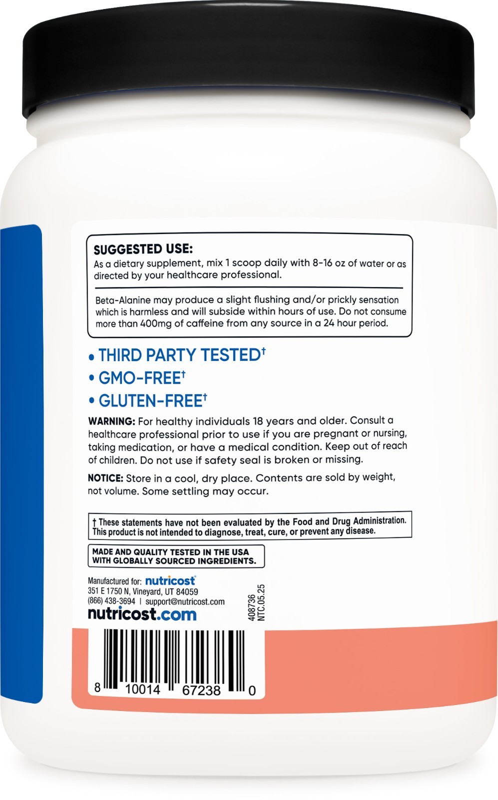 Nutricost Intra-Workout Powder, 30 Servings (Pink Lemonade)
