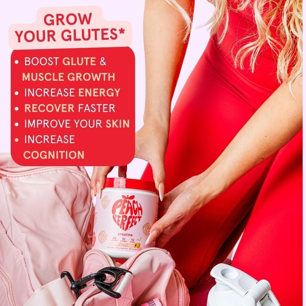 Glute Strength & Energy Boost – Women’s Micronized Creatine Monohydrate Powder