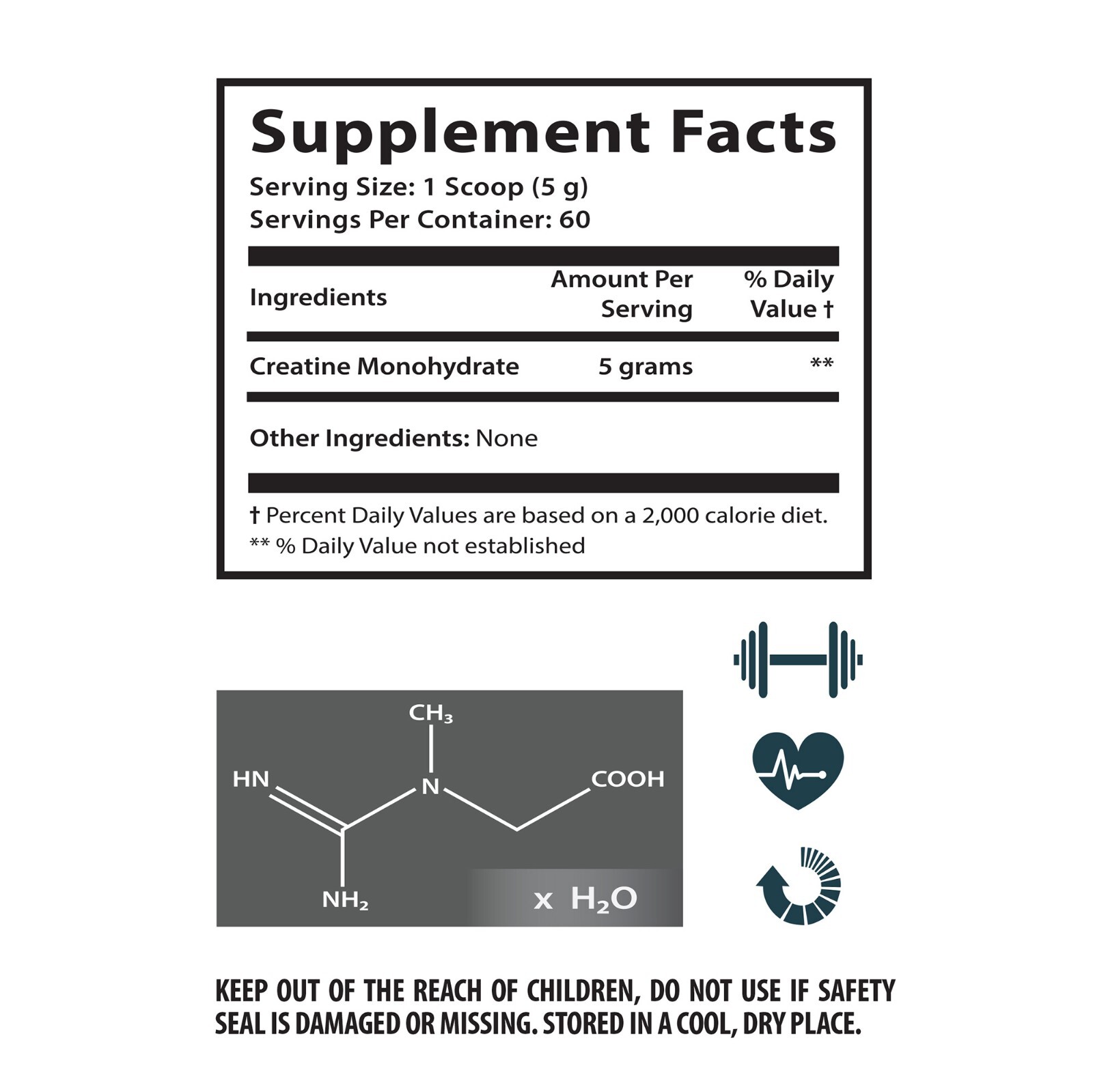 Premium Performance Enhancement – MICRONIZED MONOHYDRATE CREATINE Formula 3B 90C