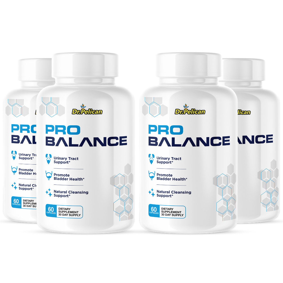 Pro Balance- Prostate Support- 4 Bottles- 240 Capsules