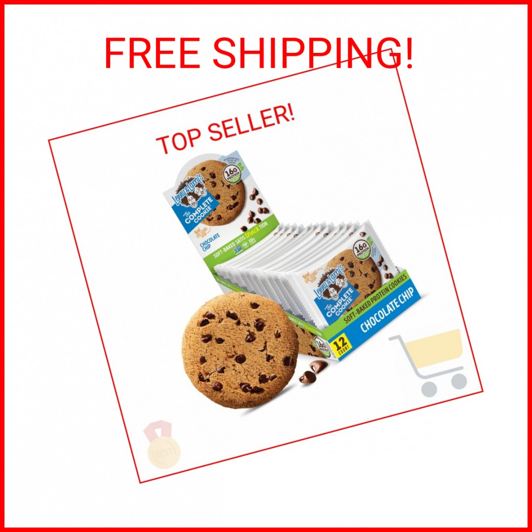 Lenny & Larry’s Complete Protein Cookie, [Chocolate Chip], Chewy Soft Baked, 16g