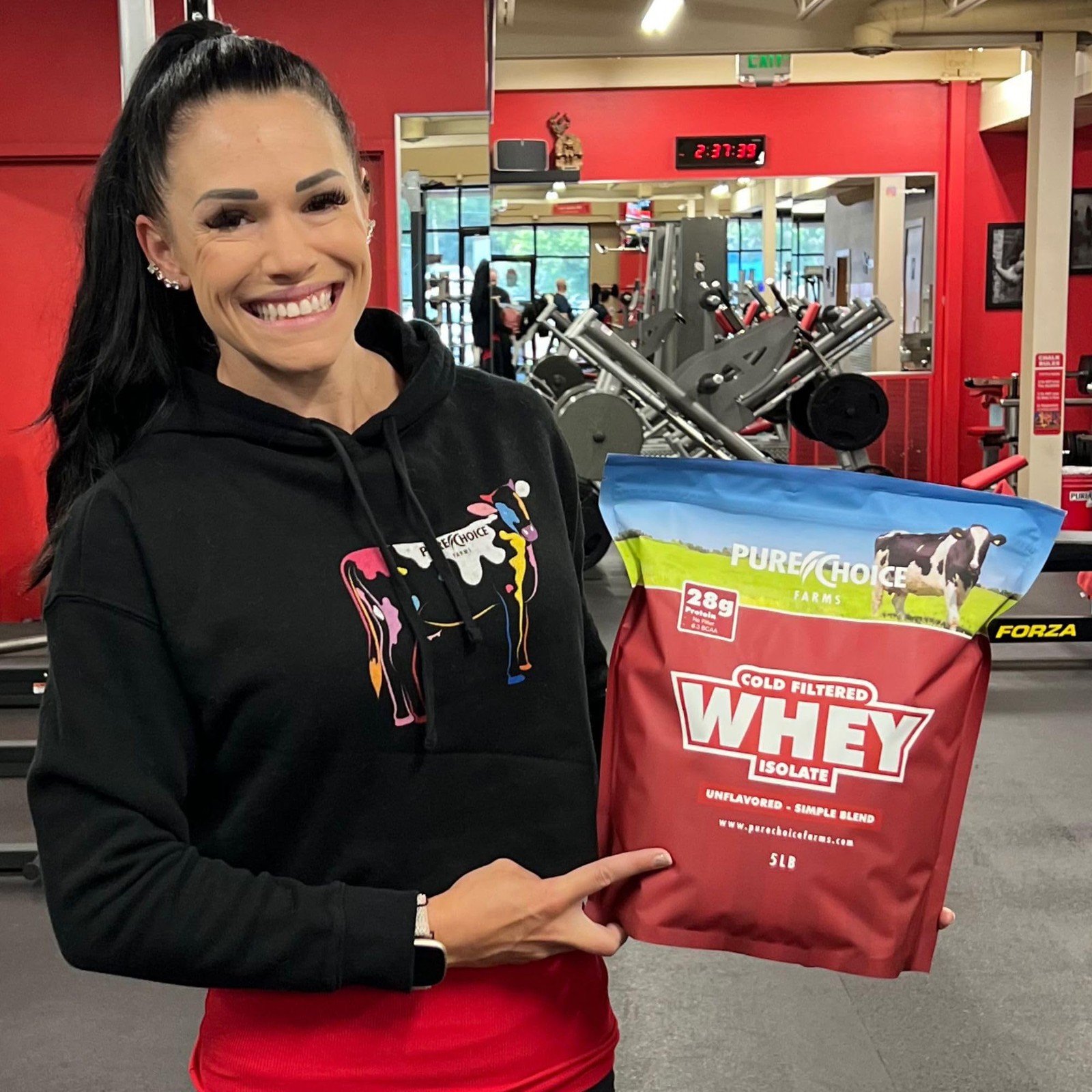 Pure Choice Unflavored Whey Protein Isolate Powder, 28g Protein & SugarFree, …