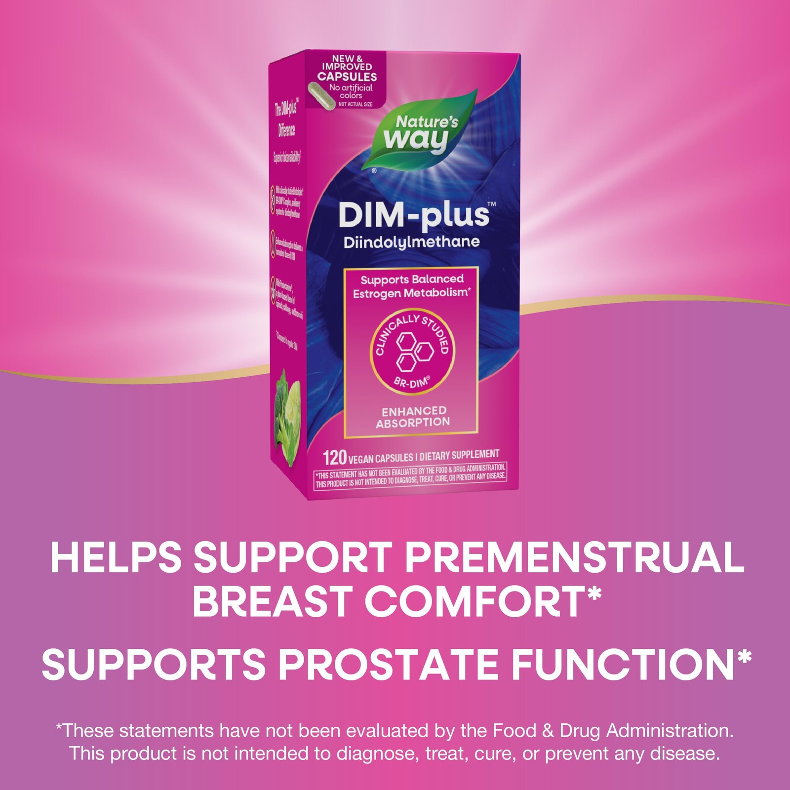 Nature’S Way Natures Way Dim-Plus Dim Supplement Supports Balanced Estrogen