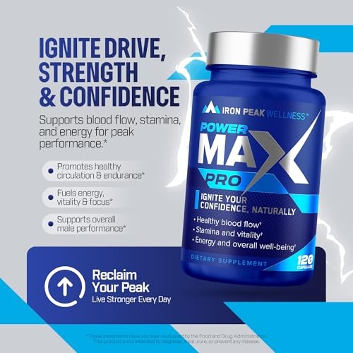 Testosterone Booster Pills for Men – Male Enhancing Supplement – Fast Acting