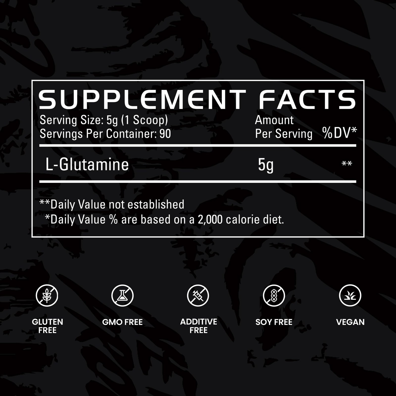 Gains in Bulk LGlutamine, Gluten Free Glutamine Powder for Muscle Recovery an…