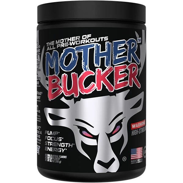 Bucked Up Mother Bucker Mother of All Pre-Workouts 20 Servings 5 Great Flavors