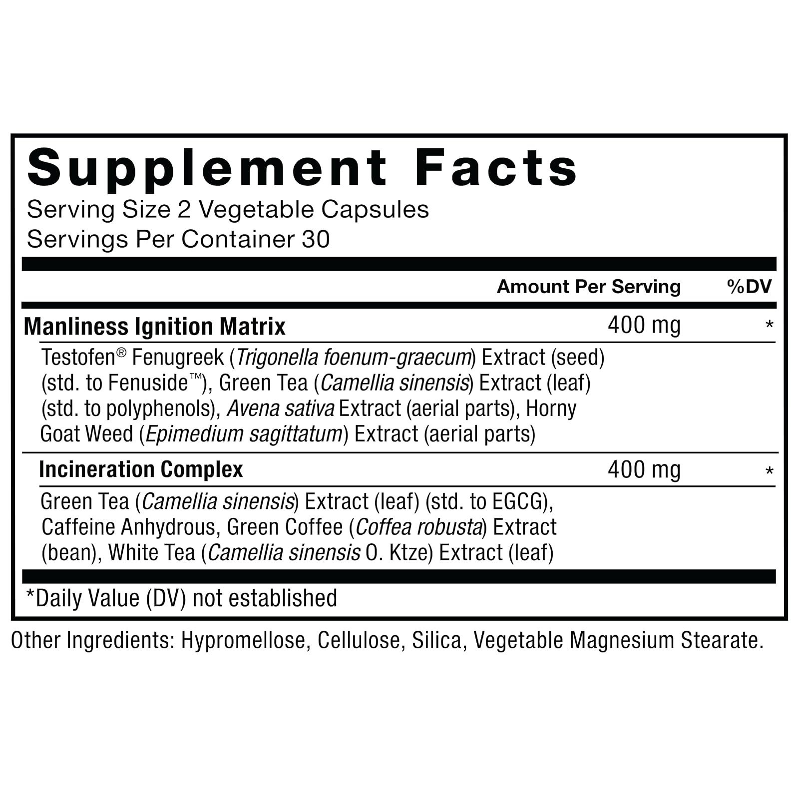 Force Factor Test X180 Ignite Testosterone Booster for Men 60 Count