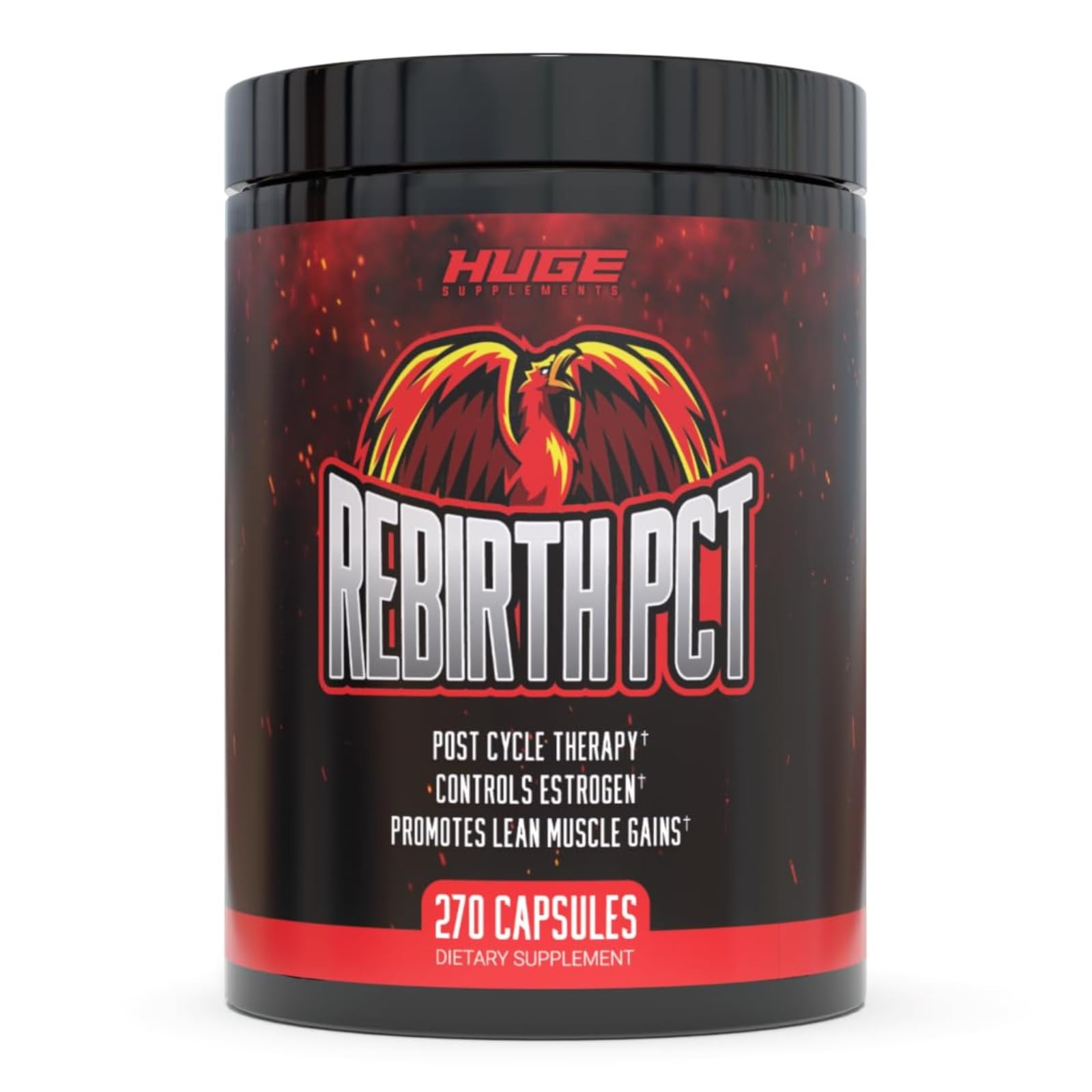 Rebirth PCT Supplement for Men, Most Stacked & Complete Post Cycle Therapy Fo…