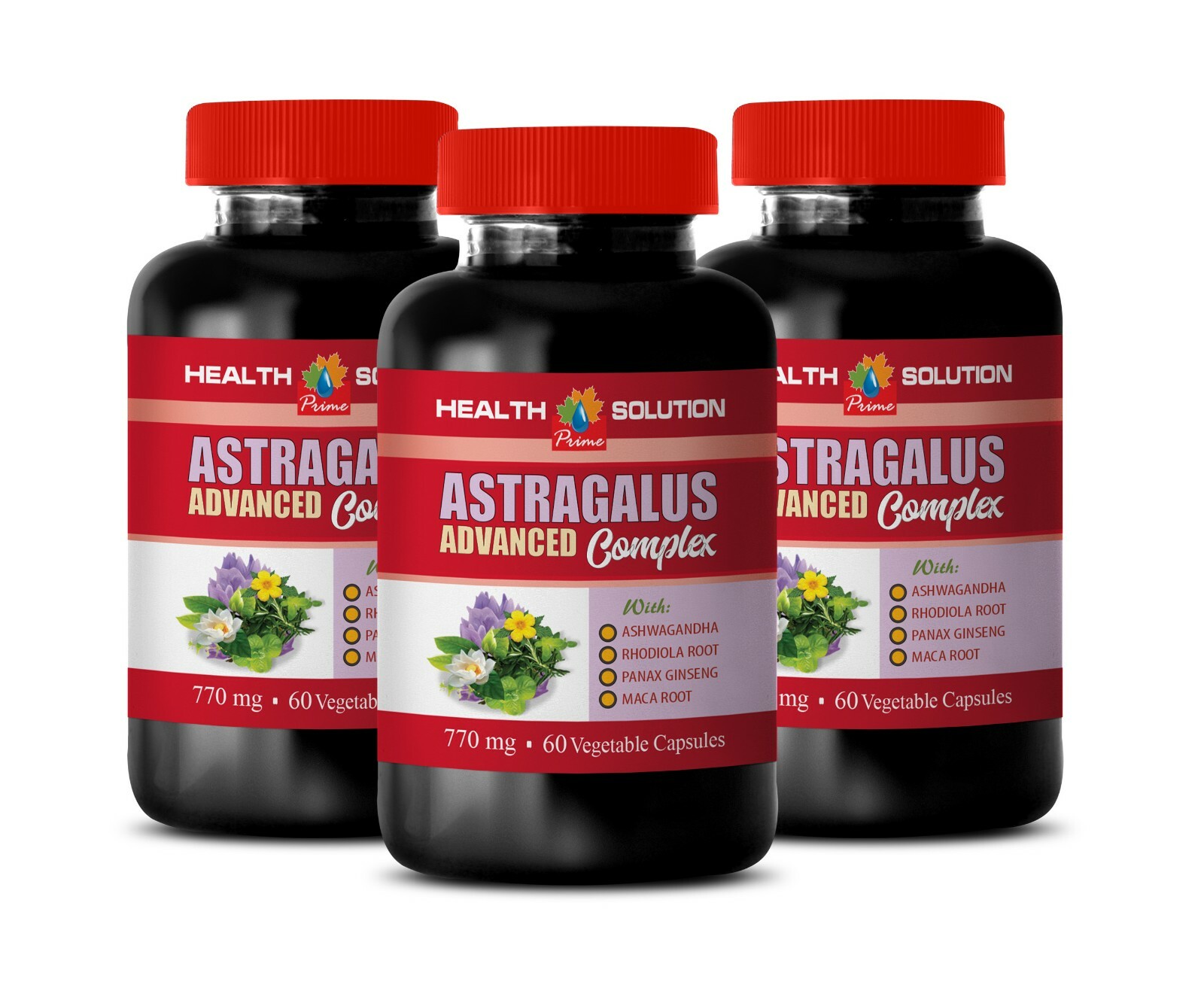 natural blood pressure – Astragalus Root Complex 770mg – energy boosting 3B