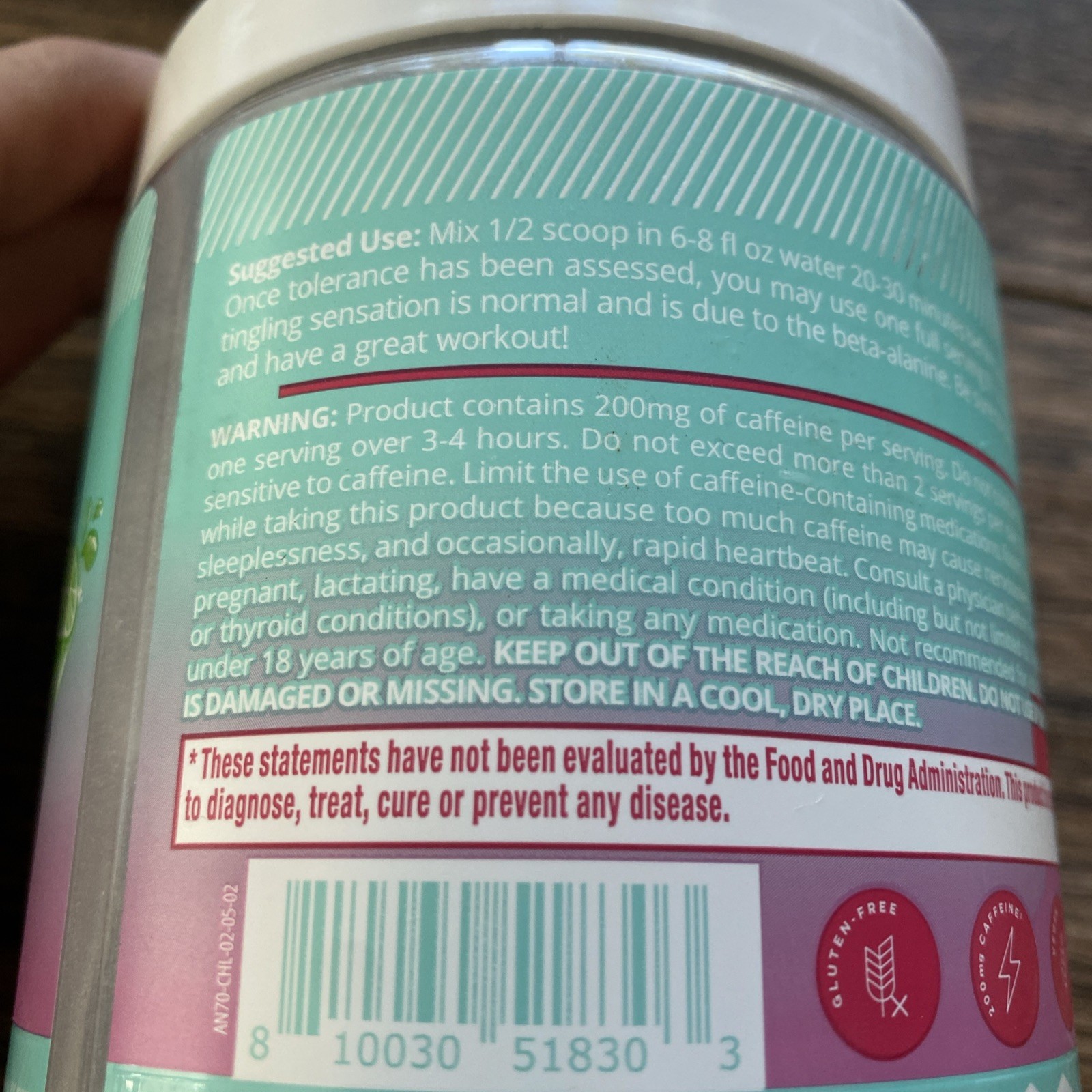 Alani Nu Pre-Workout Cherry Twist 30 Servings 200mg Caffeine Pink Salt NEW