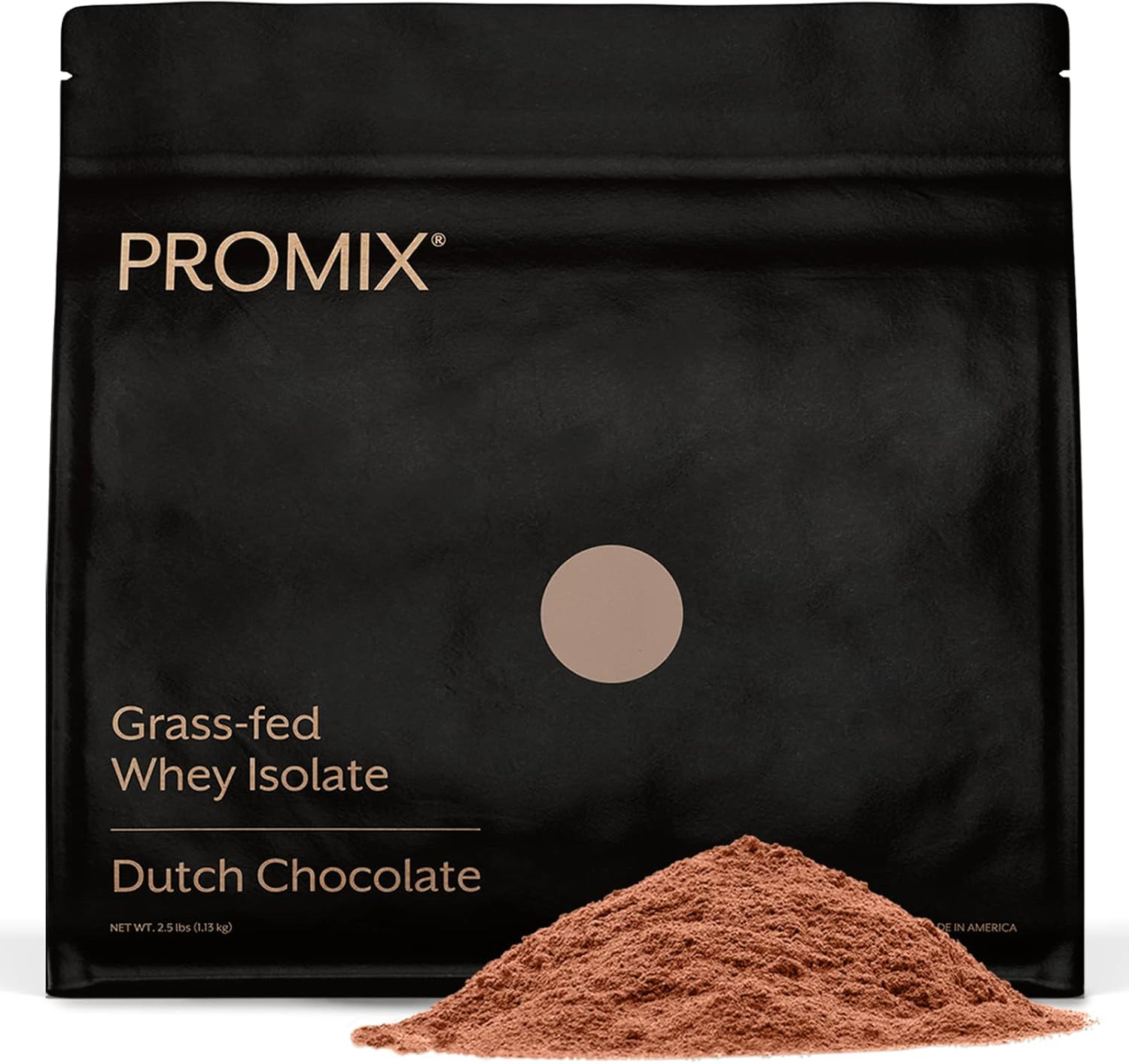 Whey Protein Isolate Powder, Chocolate – Grass-Fed – ­Post Workout Fitness & Nut