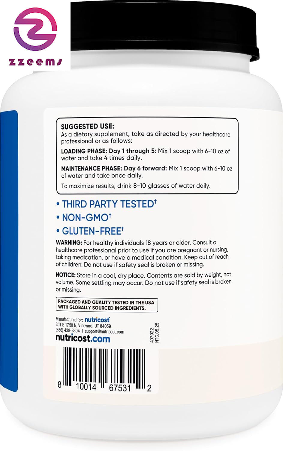 Creatine Monohydrate Micronized Powder (1 KG) – Pure Creatine Monohydrate