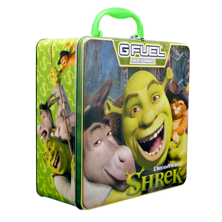 G Fuel Resident Evil 4 Leon Las Plagas Collector’s Box + Tall Metal Shaker Cup