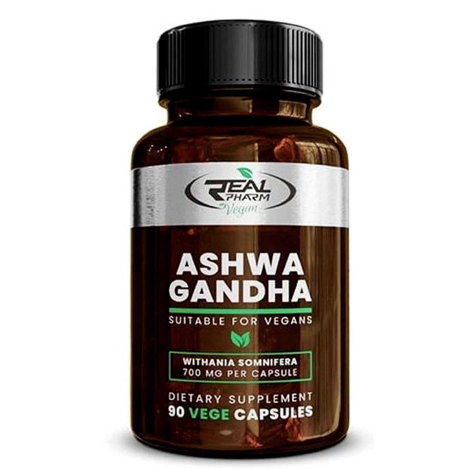 Ashwagandha 700mg 90 – 360 Vegan Caps – Stress Relief, Sleep, Energy & Libido