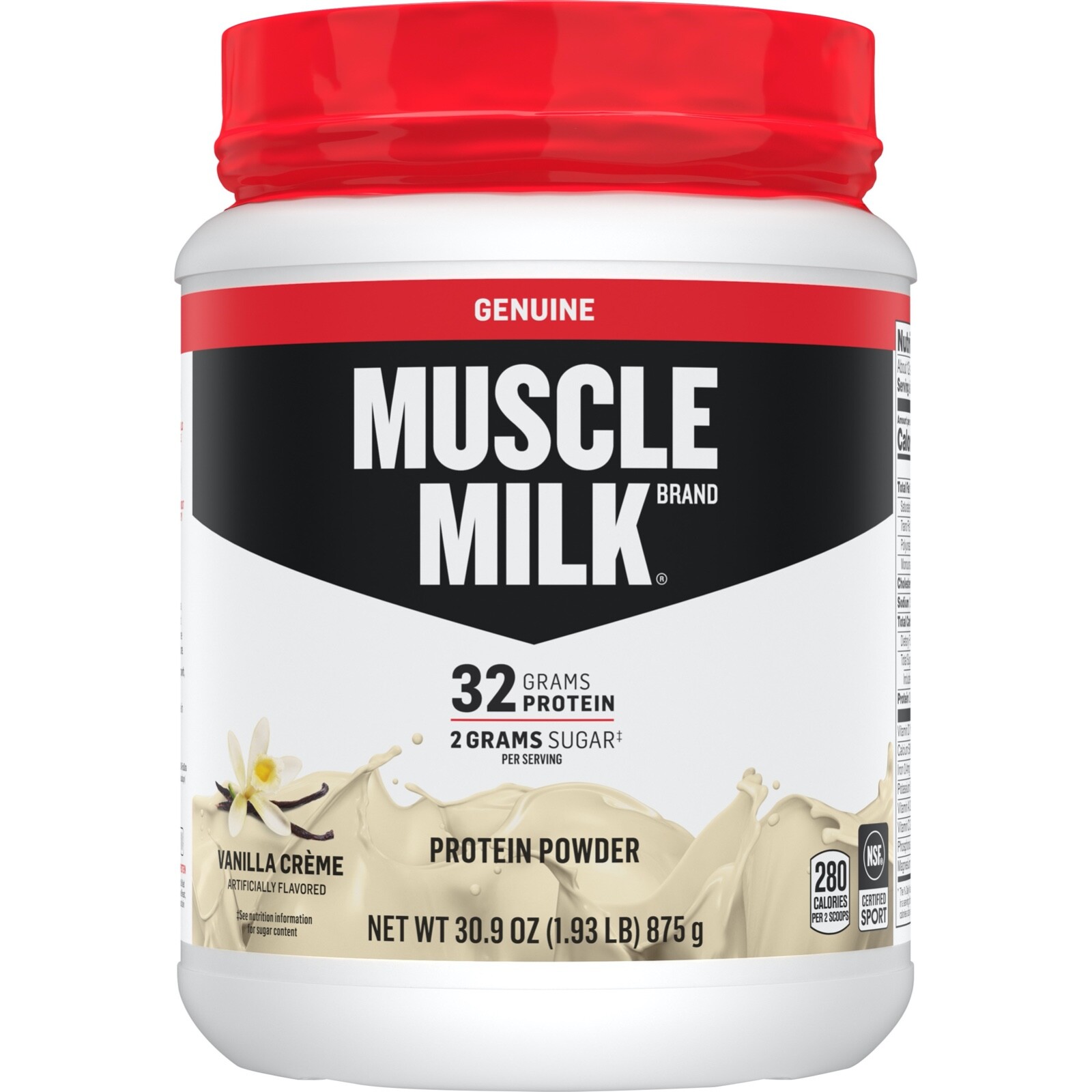 Muscle Milk Protein Powder Vanilla 1.93LB