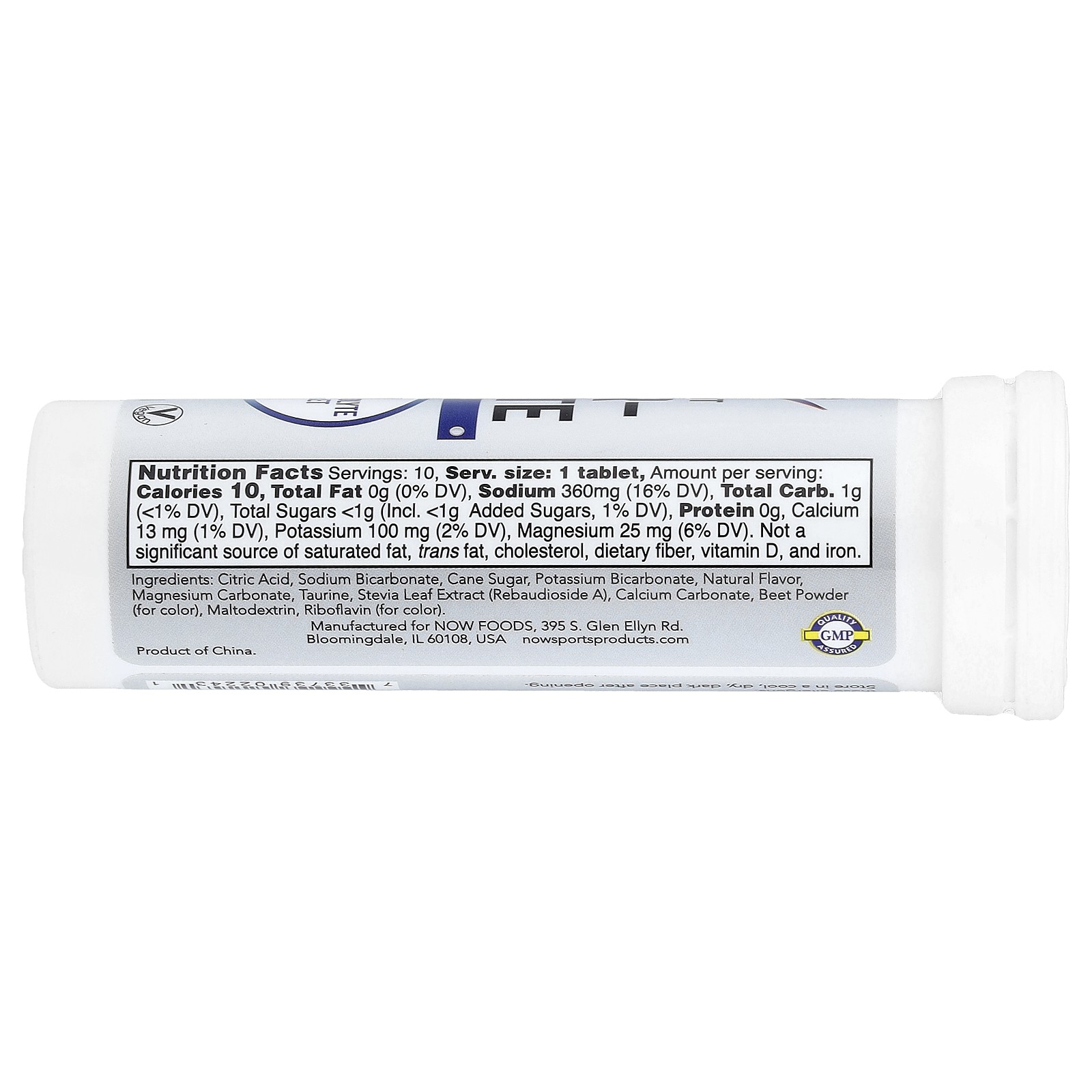 Sports, Effer-Hydrate Effervescent, Orange Strawberry, 10 Tablets, 1.8 oz (51 g)