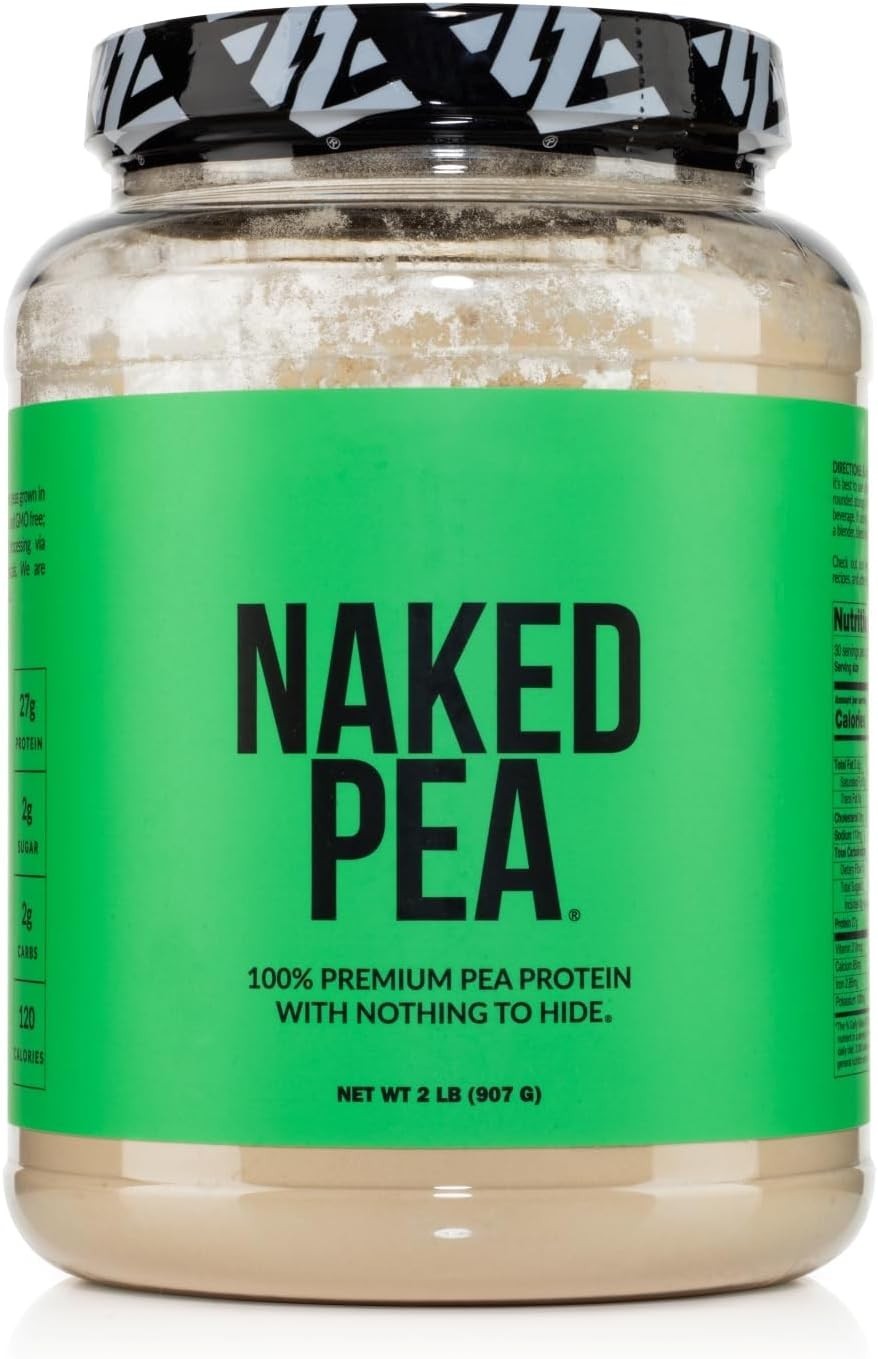 Dairy-Free Pea Protein Powder – 2LB of Clean Nutrition, Easy to Digest