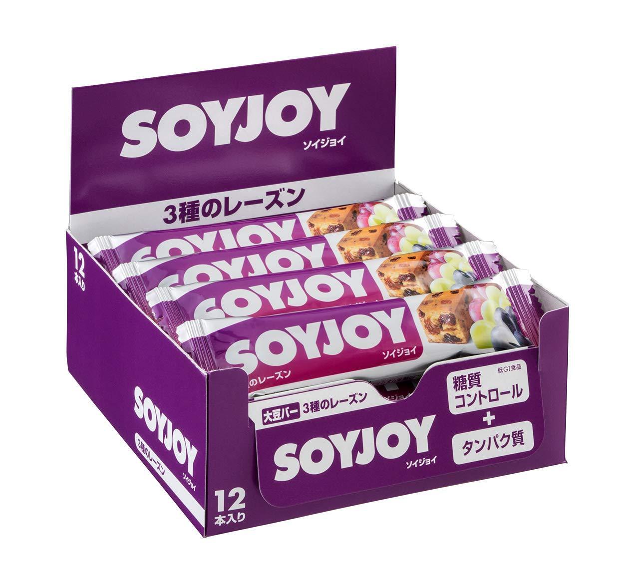Otsuka Pharmaceutical Soyjoy 3 types of raisins 30g x 24 pieces Soy Protein Bar