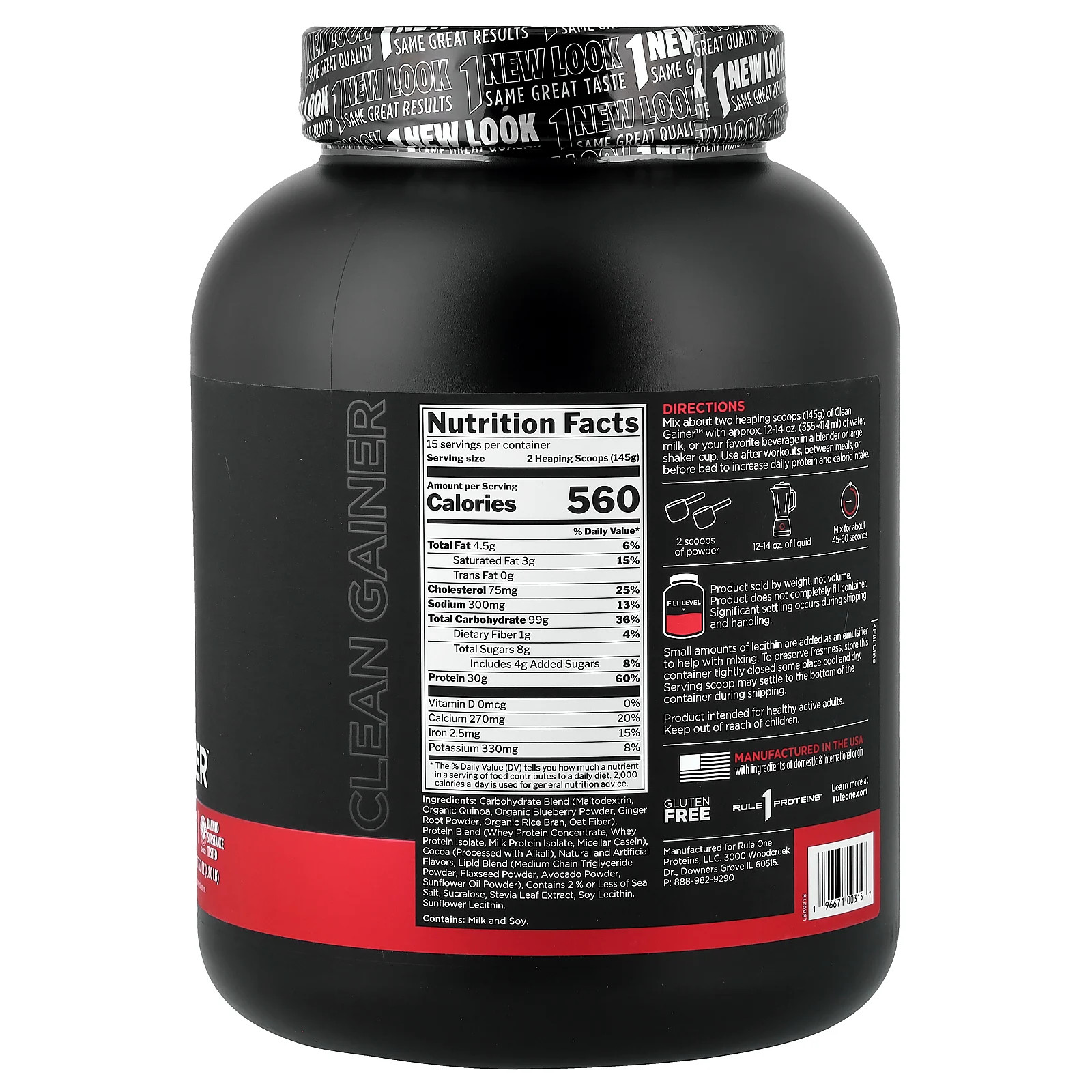 Clean Gainer™, Chocolate Peanut Butter, 4.8 lb (2.18 kg)