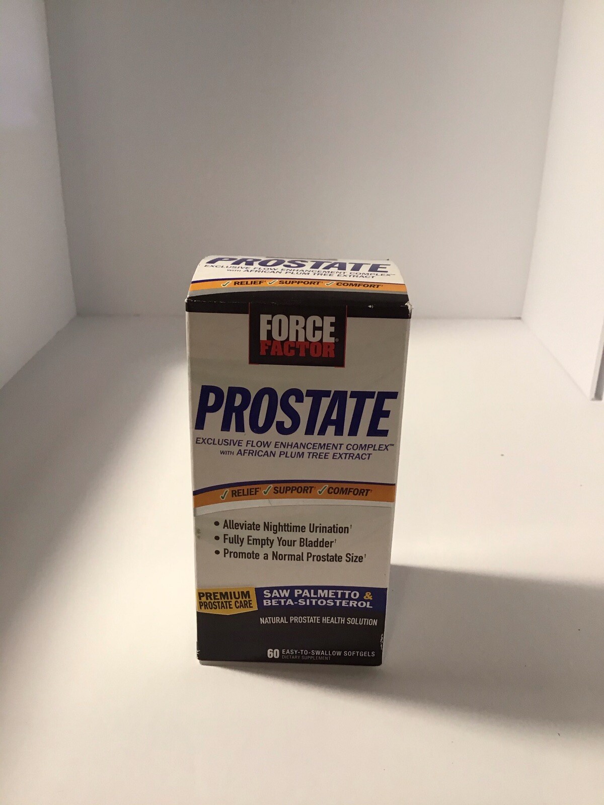 Force Factor Prostate Softgels – 60 Count