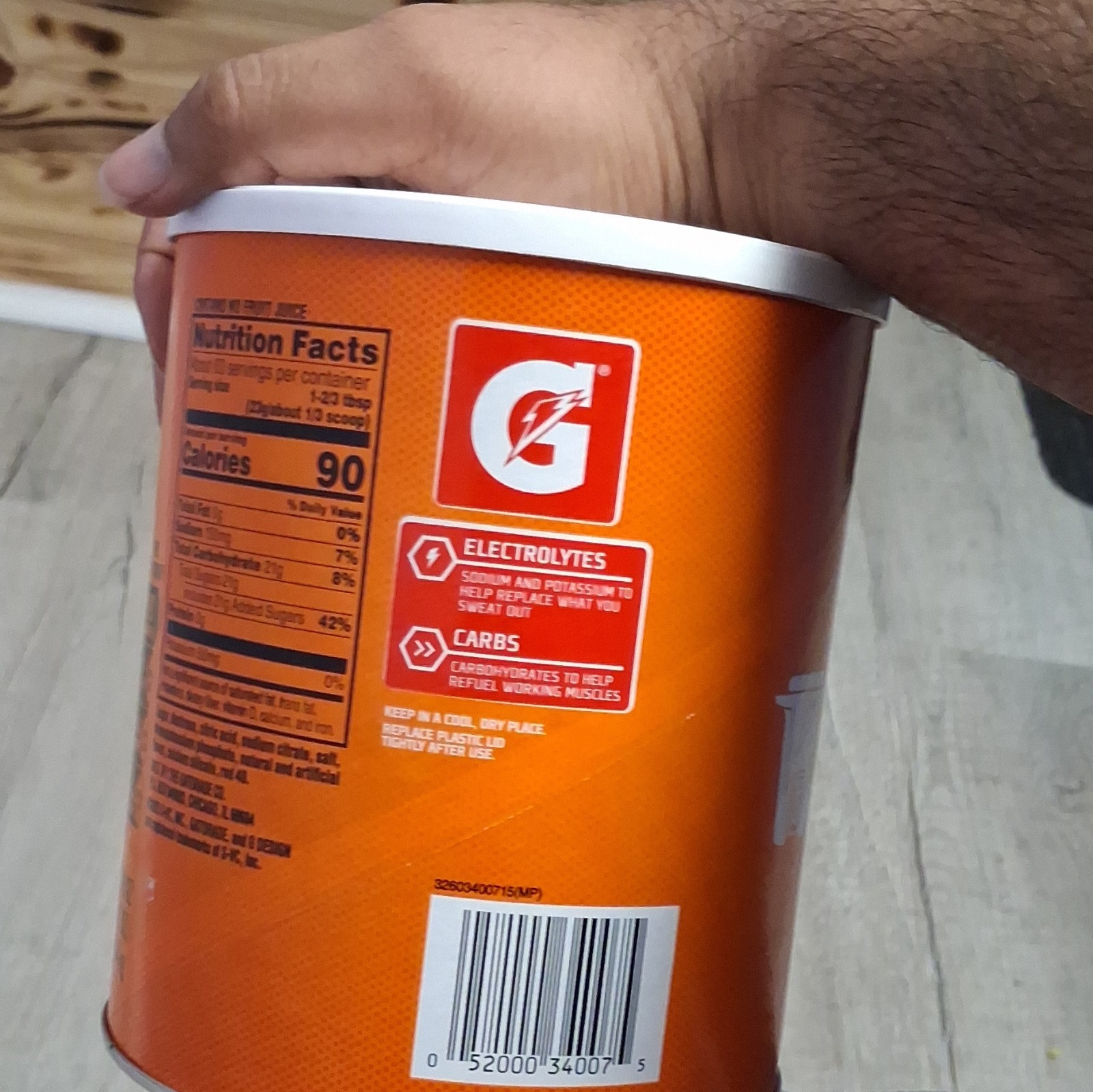 Gatorade Fruit Punch Thirst Quencher Electrolyte Powder Mix 50.9 oz 6 gal