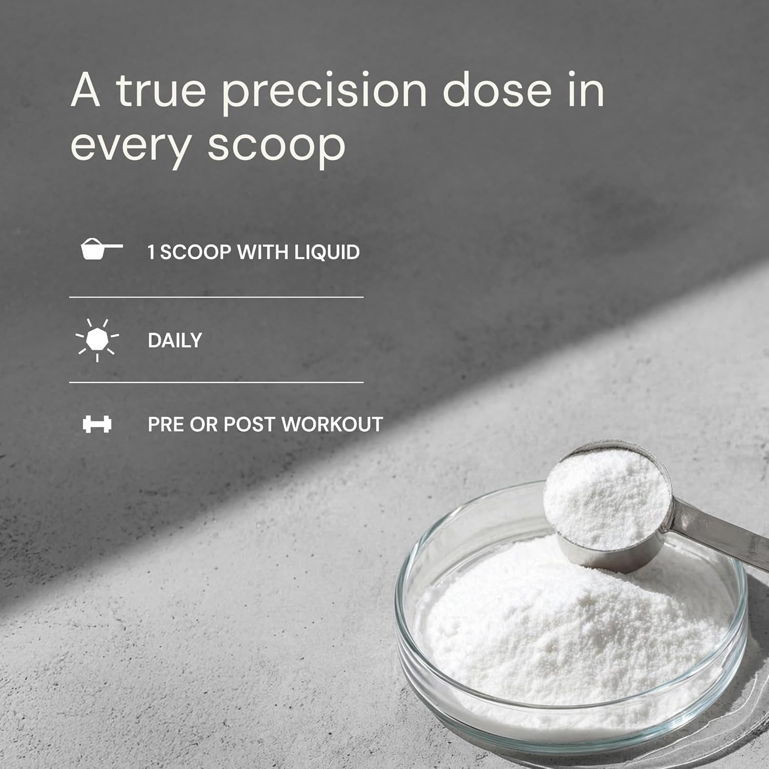 Creatine Monohydrate Powder – Amino Acid Powder – Supplement Supports Muscle Gro