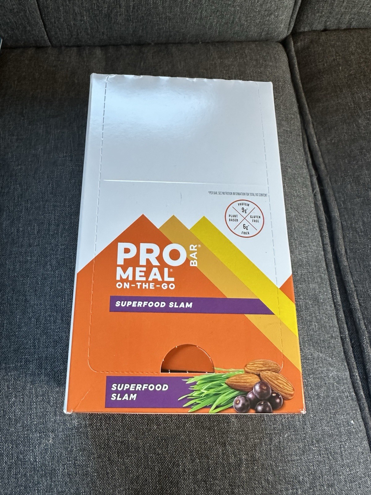 ProBar Meal On-the-Go Bar Peanut Butter Chocolate Chip 12 bars