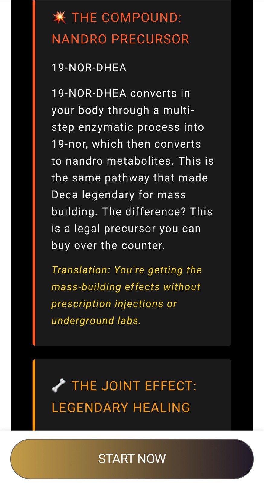 19 Nandro 2 Step Precursor 2 Deca DHEA 4 Size/Strength By Vintage Muscle 💪🏛️🧪