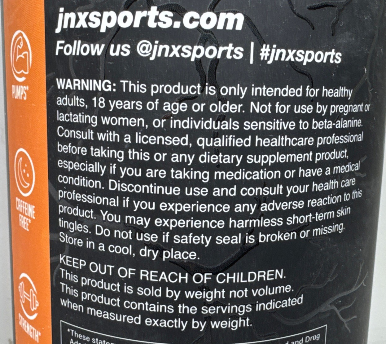Stim-Free Pump Pre-Workout 572 g Peach Mango Exp 05/2028-Brand New-US Seller