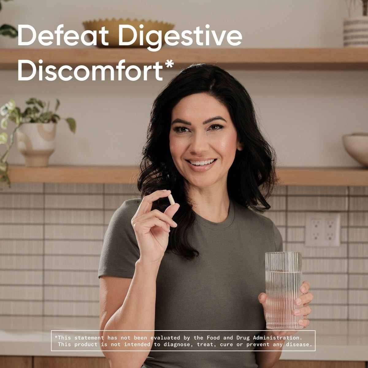 Anti-Inflammatory Digestive Support Plant-Based Probiotic Capsules (90-Count)