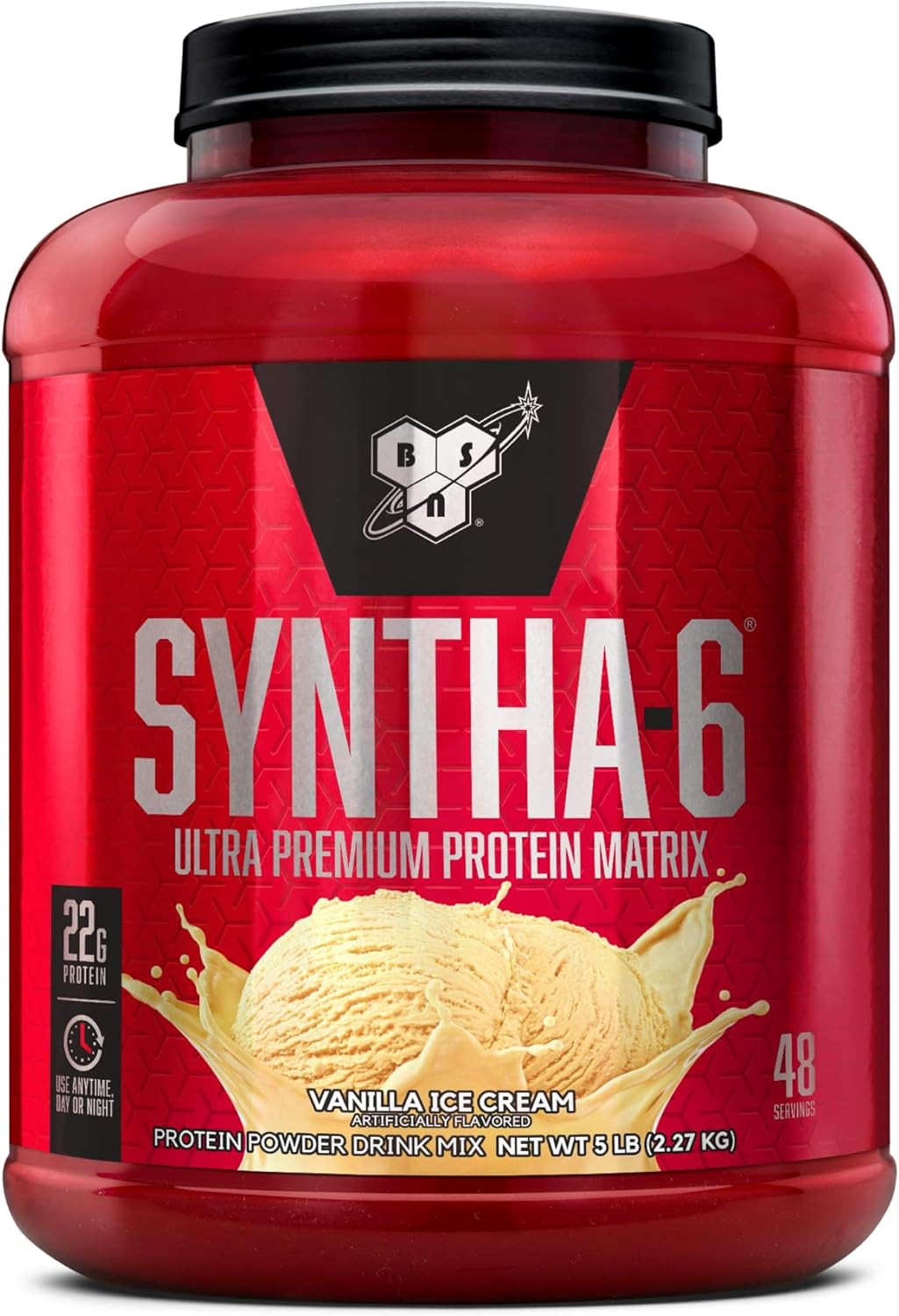 SYNTHA-6 Whey Protein Powder, Micellar Casein, Milk Protein Isolate Powder, Vani