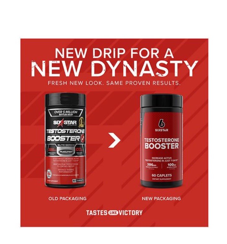 Testosterone Booster 60.0 EA Six Star