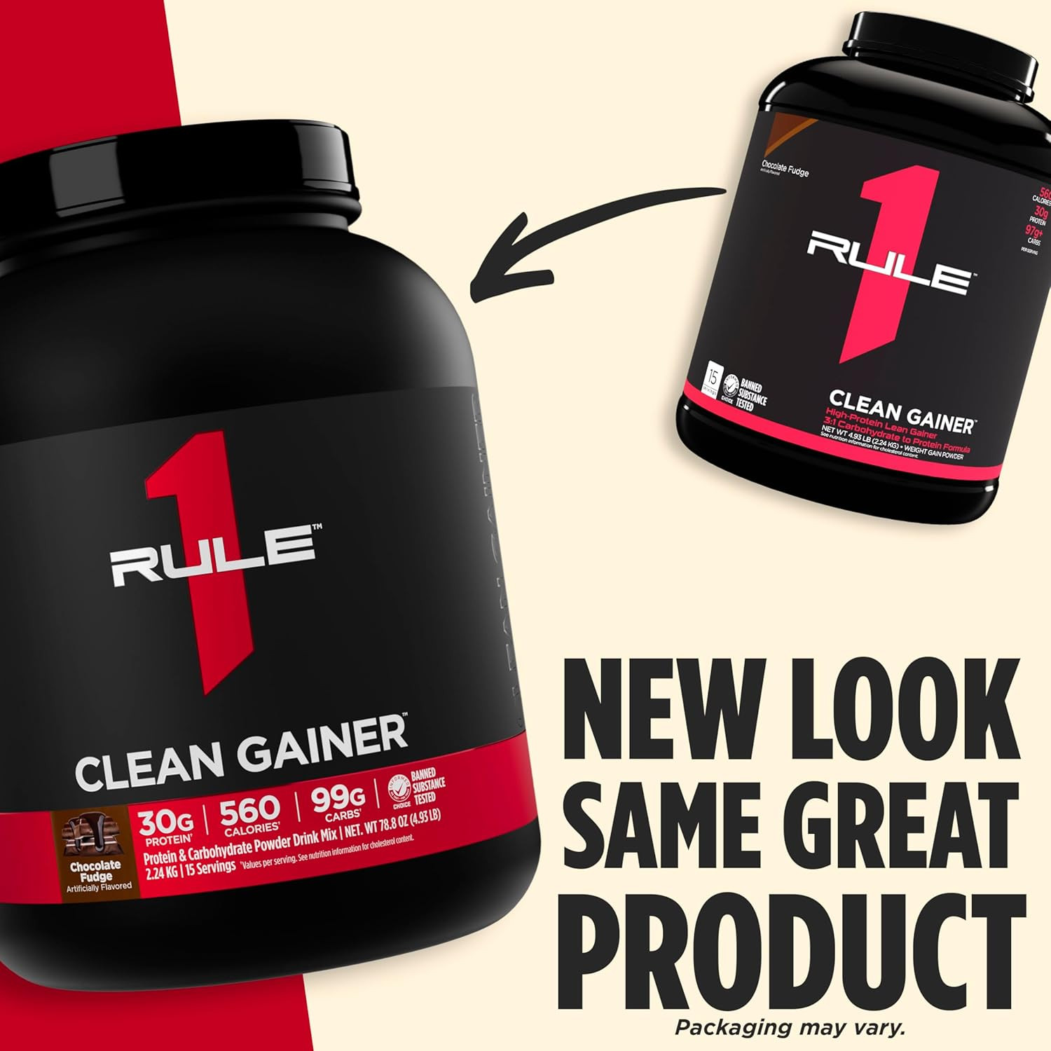 Clean Gainer – High-Protein Lean Gain Formula with 560 Calories, 30G of Full-Spe