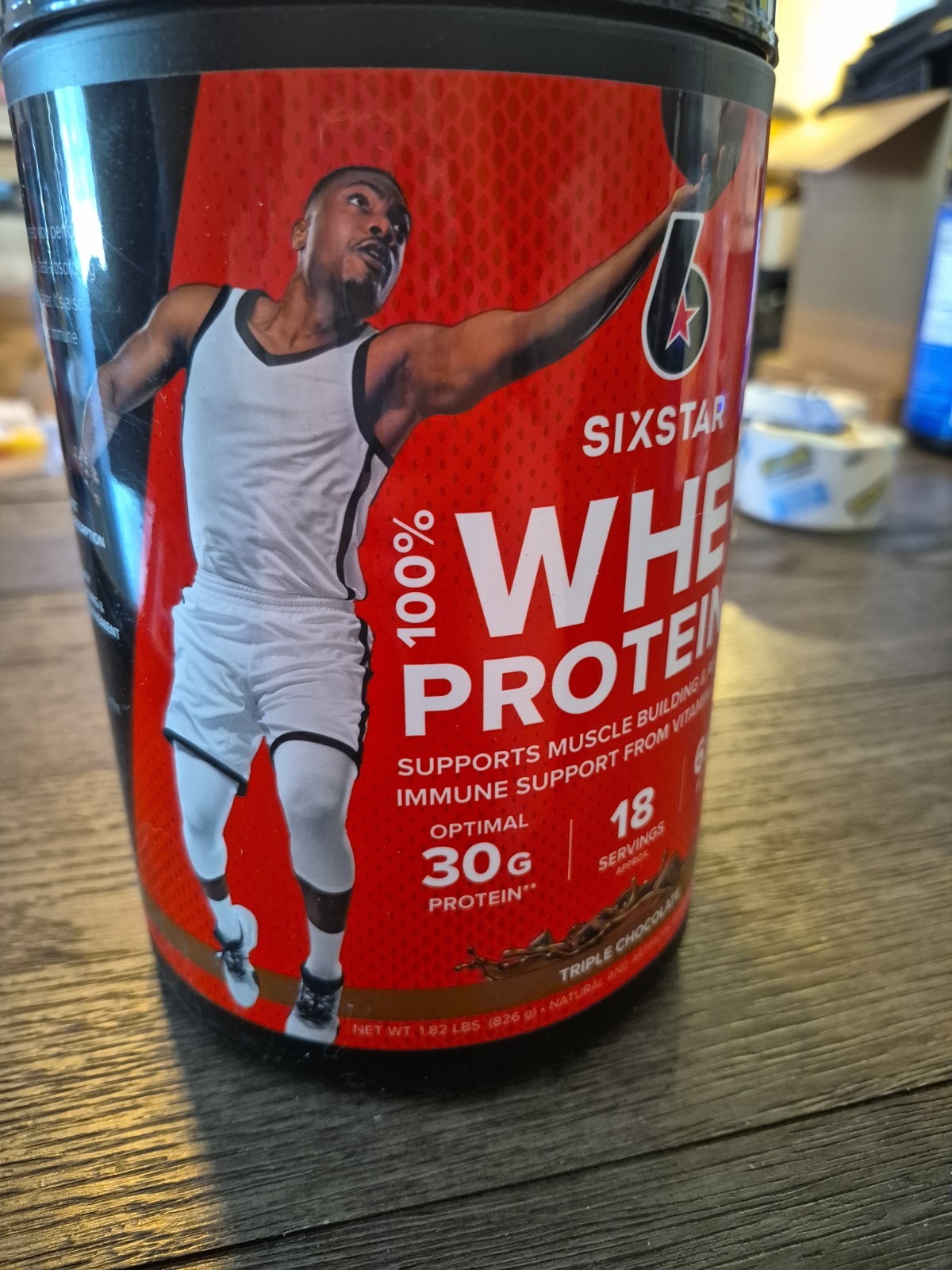 Six Star 100% Whey Protein Plus, 1.82 lbs – Triple Chocolate 1/4/2028