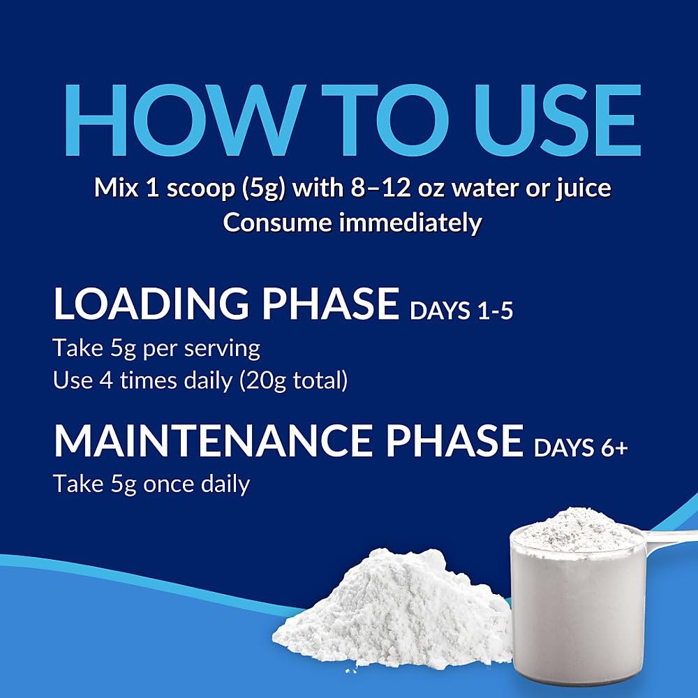 BodyTech Creatine Monohydrate Powder, 60 Servings (Pack 0f 1), No Color