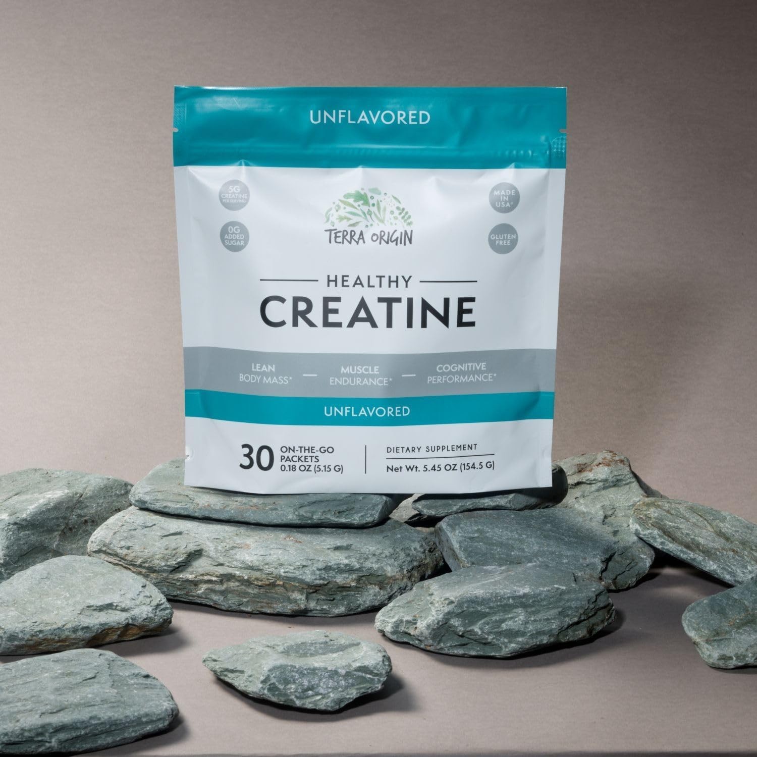 Micronized Creatine Monohydrate Powder 30 Stick Packs Unflavored Muscle