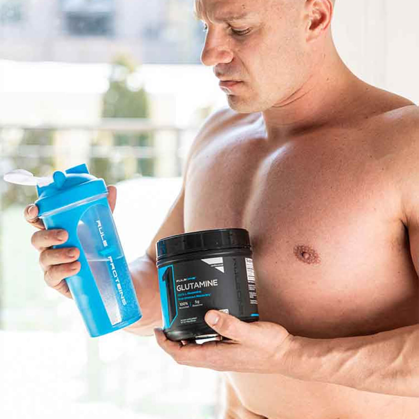 RULE 1 Glutamine 150 serv Unflavored 100% L-Glutamine 750g