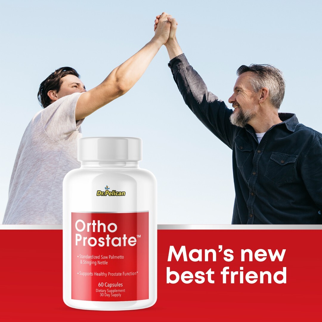 Ortho Prostate- Prostate Support- 4 Bottles- 240 Capsules