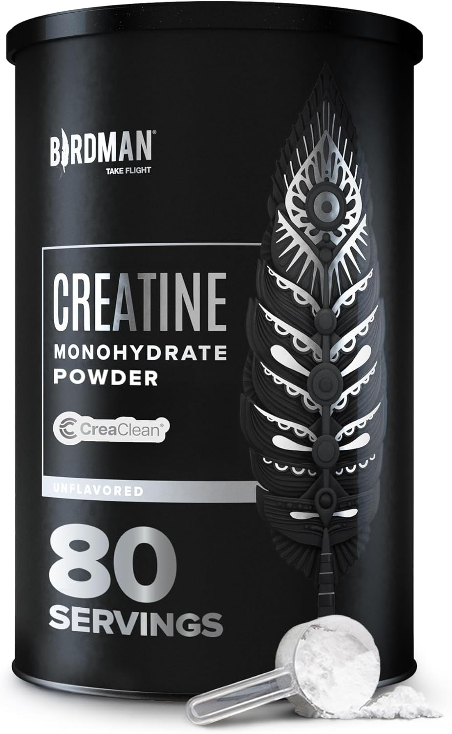 Micronized Creatine Monohydrate Powder, Muscle Recovery, Caffeine Free, Creatin