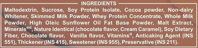 Endura Mass Weight Gainer With Chocolate Flavour 500gm Free Ship