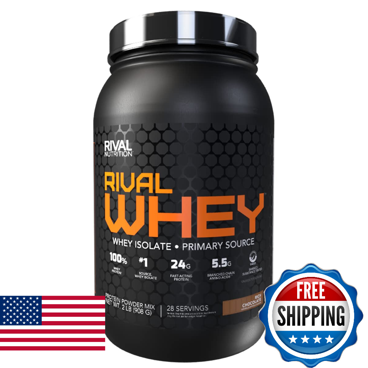 Rival Whey Rich Chocolate 2lb