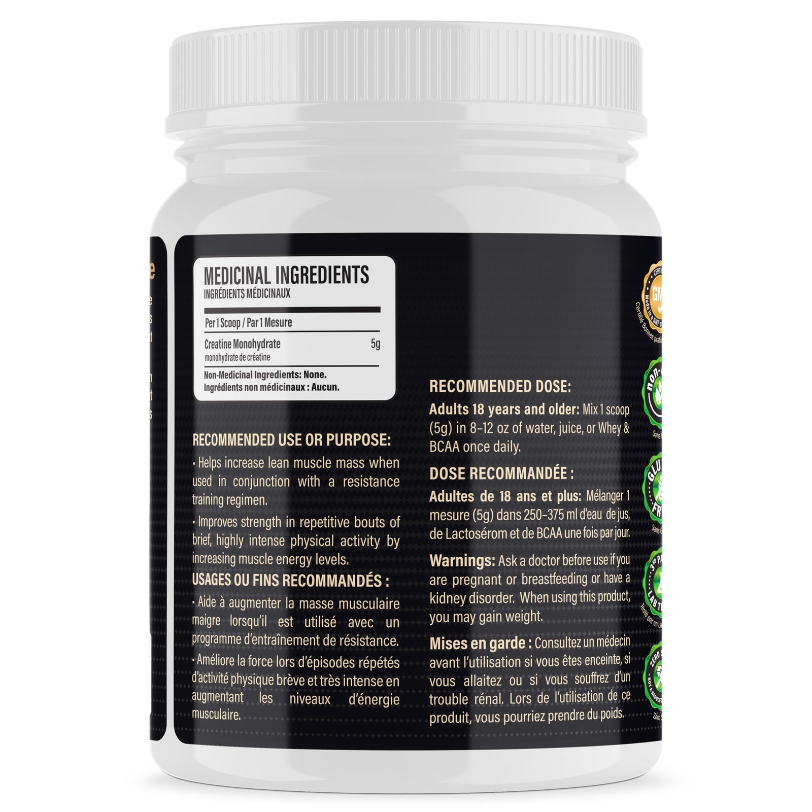 METALIFE 100% Pure Creatine Monohydrate Powder 200 2.2 Pound (Pack of 1)
