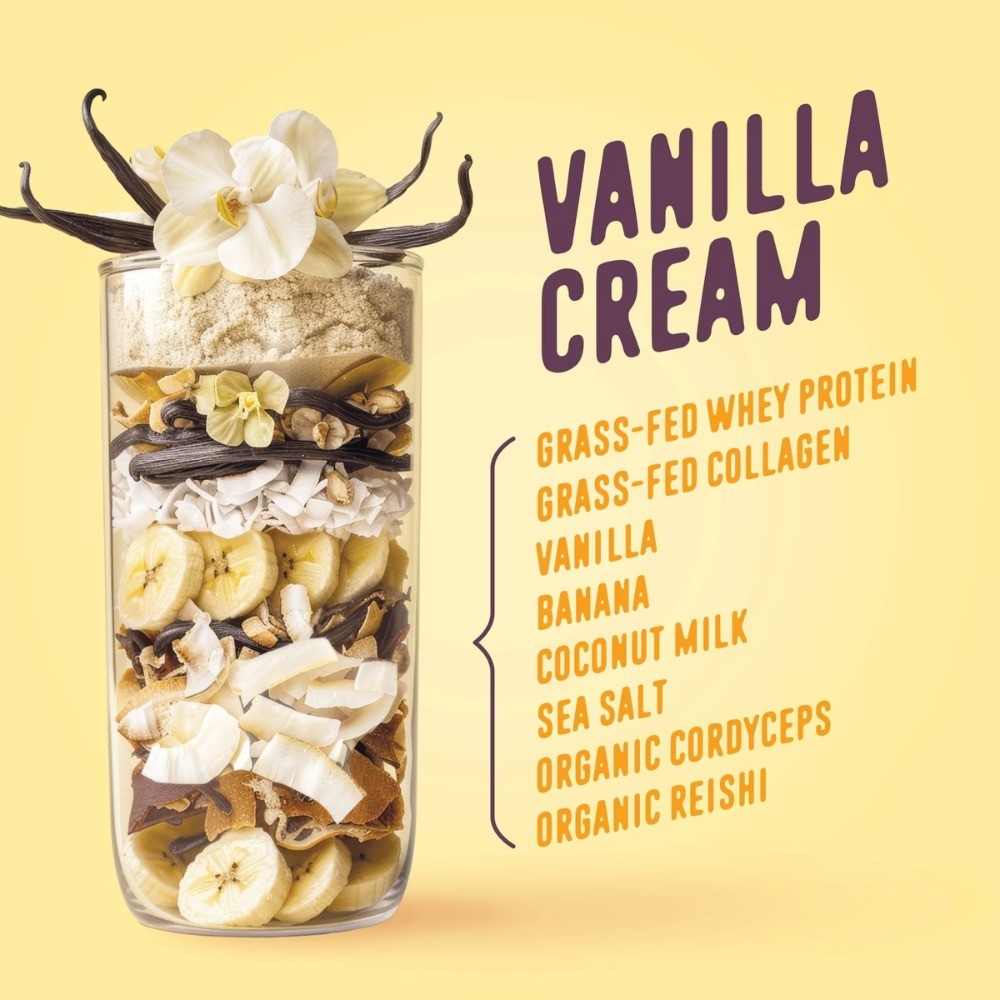 Protein Smoothie Powder – 10 Servings – Vanilla Cream – 430gms