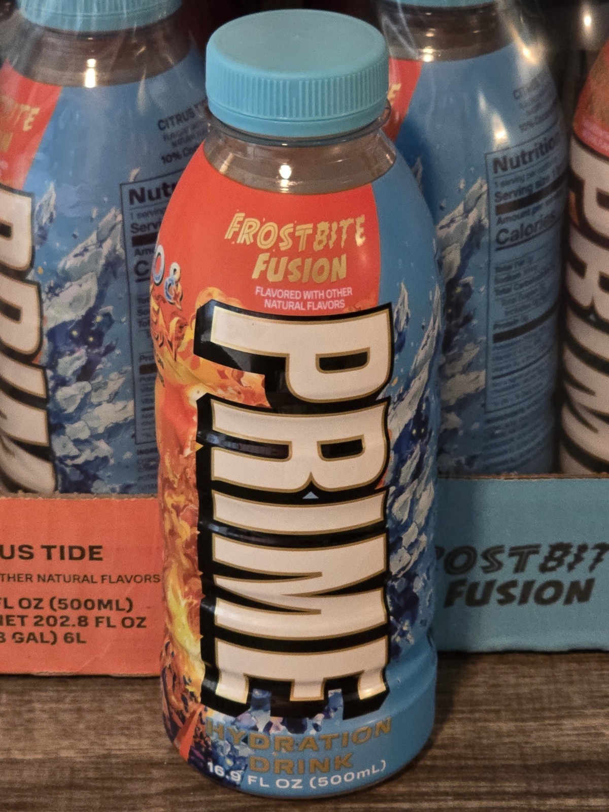 LIMITED EDITION FROSTBITE FUSION KYRO & LUKEN CHARACTER PRIME HYDRATION BOTTLE