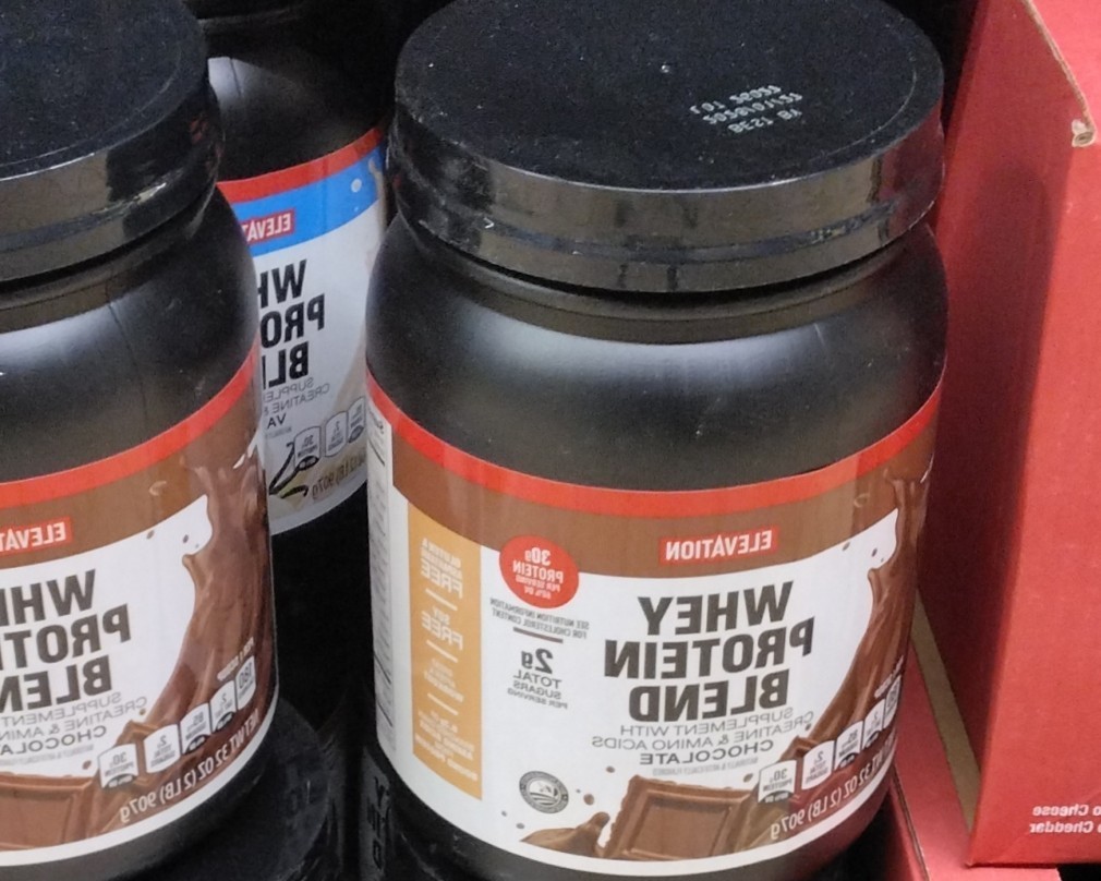Elevation Whey Protein Blend High Protein Chocolate Powder 2 lb