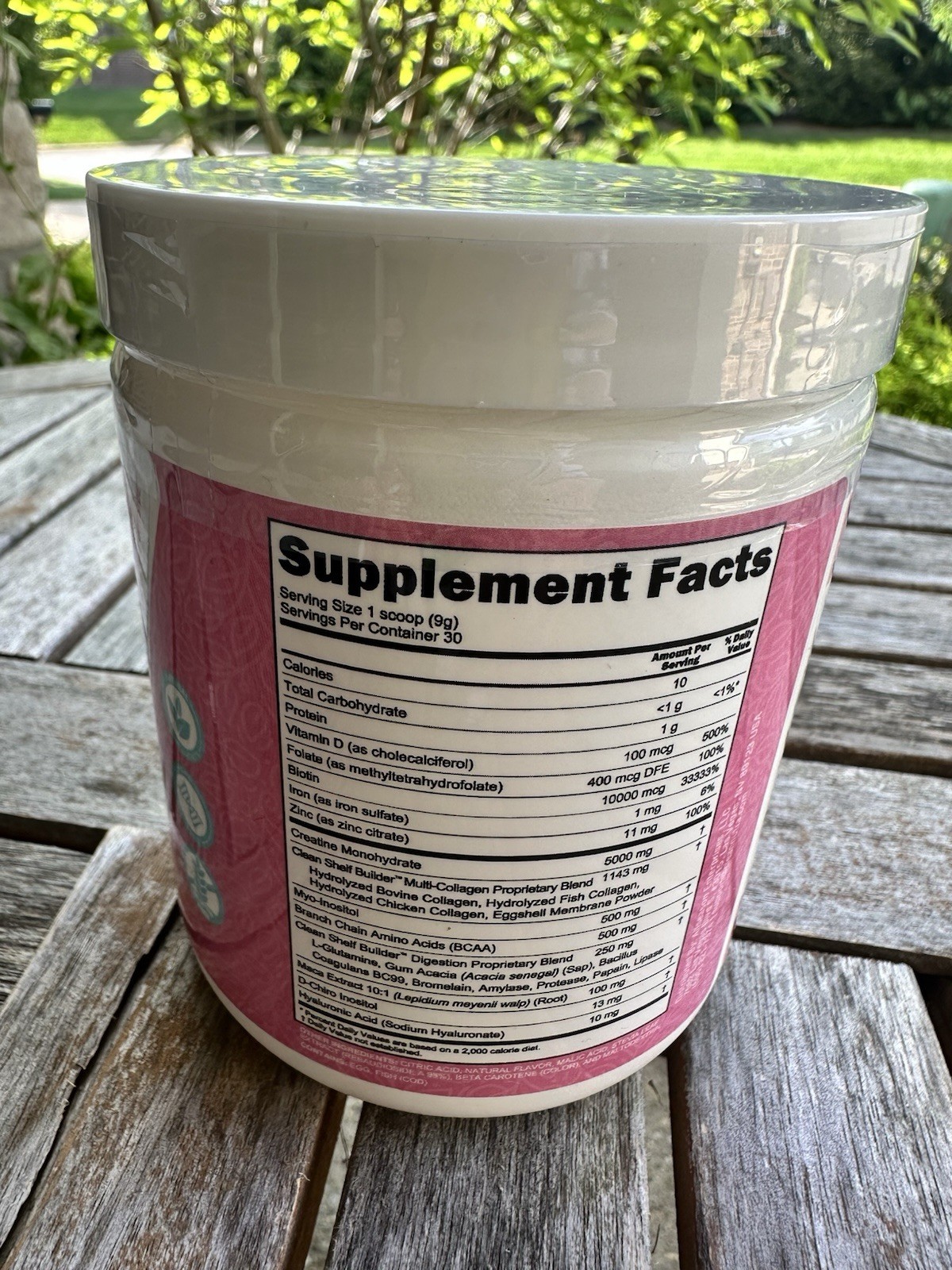 Clean Nutra Creatine Monohydrate Powder 5000mg for Women Muscle Gain Fitness