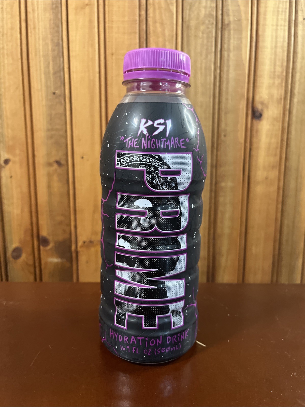 PRIME KSI THE NIGHTMARE LIMITED EDITION STRAWBERRY CREAM HYDRATION DRINK 16.9FL