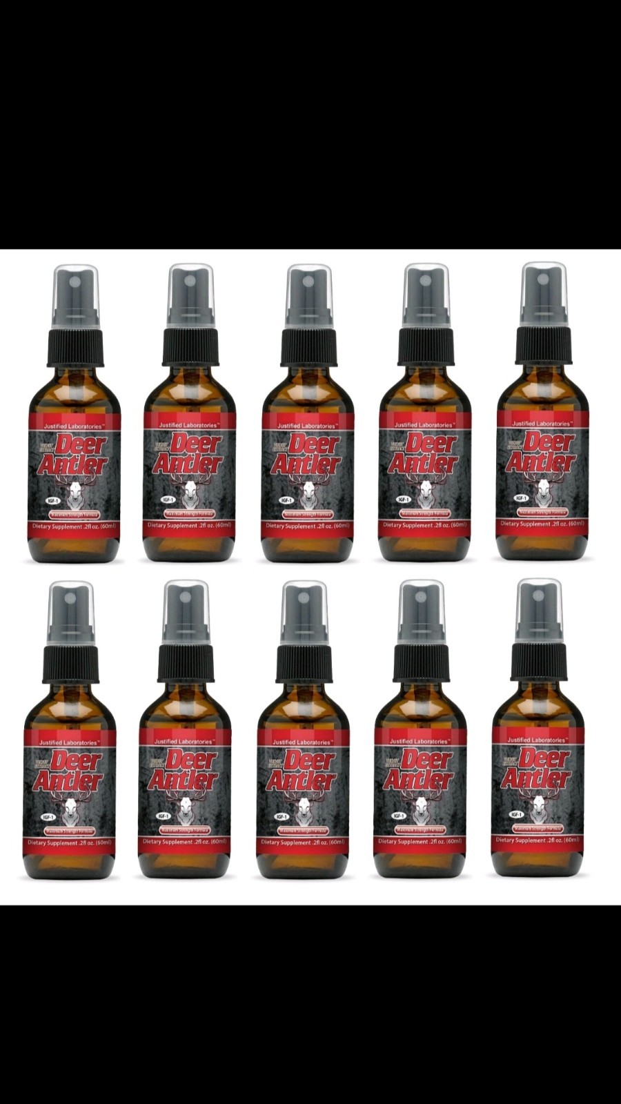 Deer Antler Spray Velvet Extract 2OZ